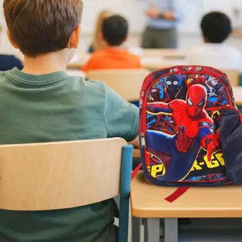 Mochila escolar con relieve y dibujos 26398 - Image 22