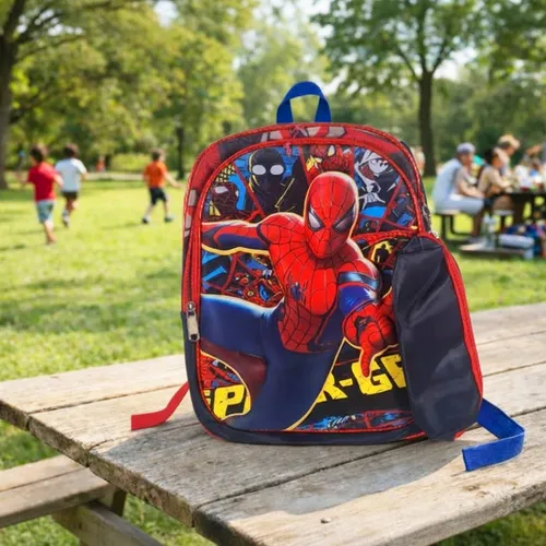 Mochila escolar con relieve y dibujos 26398 - Image 19