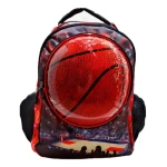 Mochila escolar pelota de básquet 16 pulgadas Zq008 - Imagen 2