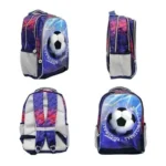 Mochila Escolar Pelota De Fútbol Football 17 Pulgadas Zz007 - Image 3