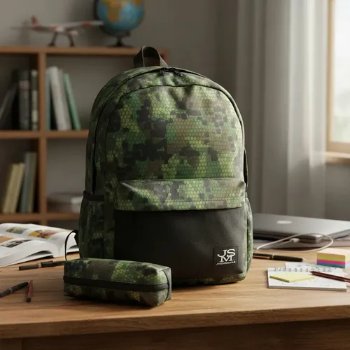 Mochila escolar urbana 17 pulgadas entrada usb + cartuchera - Image 2