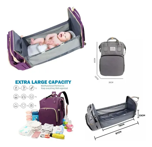 Mochila maternal con cuna y cambiador B4232 - Image 78