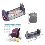 Mochila maternal con cuna y cambiador B4232 - Imagen 57