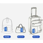Mini mochila plegable impermeable liviana Via9952 - Image 17