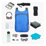 Mini mochila plegable impermeable liviana Via9952 - Image 36
