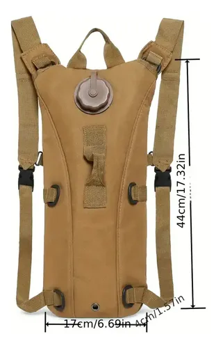 Mochila deportiva con bolsa hidratación Kms18 - Image 5