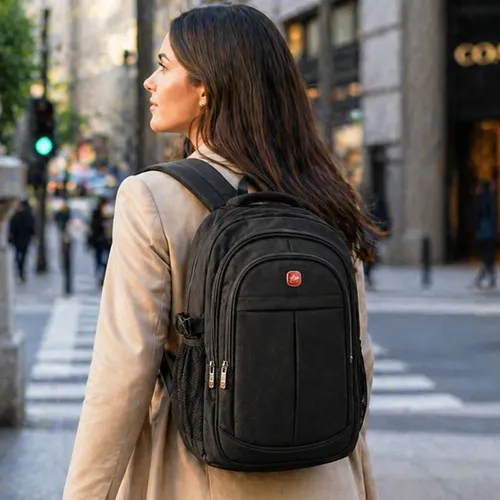 Mochila Urbana Poliéster Compartimiento Notebook 50018 - Image 12