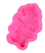 Molde de silicona navideño con forma de Papá Noel - Image 4