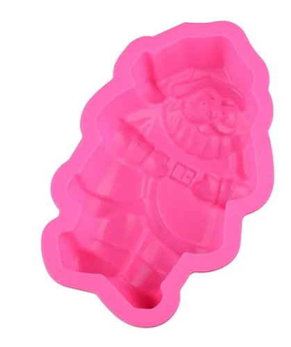 Molde de silicona navideño con forma de Papá Noel - Image 4