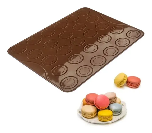 Molde De Silicona Para Macarons Placa Para 27 Macarrones - Image 16