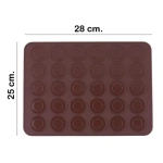 Molde De Silicona Para Macarons Placa Para 27 Macarrones - Image 19