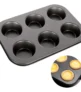 Molde Fuente Antiadherente Muffins Cupcakes X 6 Reposteria