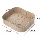 Molde de silicona bandeja para freidora 22x22 cm cuadrada 25533 - Imagen 16