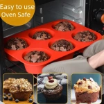 Molde silicona X6 muffins - Imagen 9