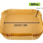 Moldes antiadherentes de 20 cm para freidora de aire  x50 - Image 11