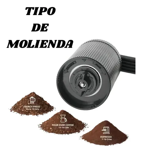 Molinillo triturador de granos de café manual portátil Y123 - Imagen 18