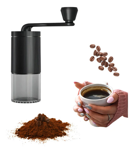 Molinillo triturador de granos de café manual portátil Y123 - Imagen 2