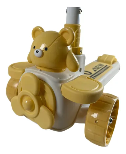Monopatín con diseño oso regulable Mix4 - Image 7
