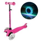 Monopatín regulable liso con 3 ruedas