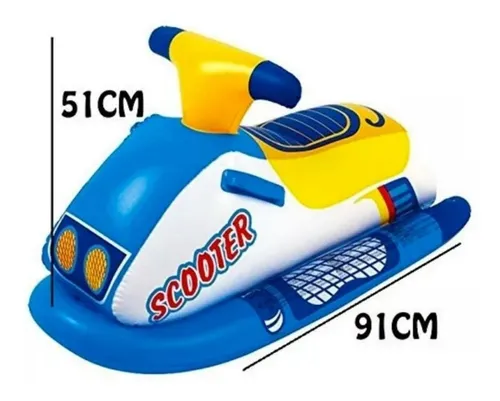 Moto de agua inflable para pileta Jilong - Image 16