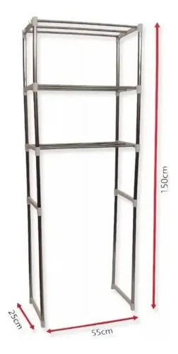 Mueble estante organizador de baño Aj308 - Image 3