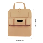 Organizador De Asiento Para Auto  Porta Objetos  Botellas - Image 3