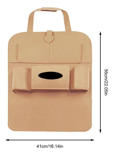 Organizador De Asiento Para Auto  Porta Objetos  Botellas - Image 3