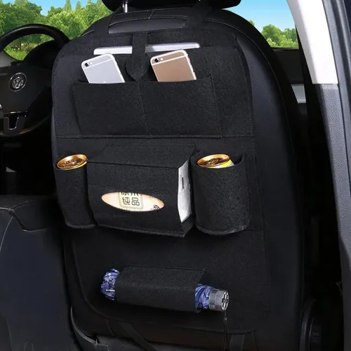 Organizador De Asiento Para Auto  Porta Objetos  Botellas - Image 13