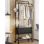 Organizador perchero de ropa y zapatos con 3 niveles Lbj2 - Image 7