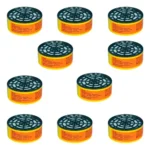 Pack X10 repuestos cartuchos para máscara Sm10