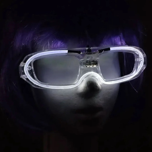 Pack X12 Lentes Audioritmicos Anteojos Luminosos Fiesta Rr40 - Image 7