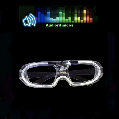 Pack X12 Lentes Audioritmicos Anteojos Luminosos Fiesta Rr40 - Image 3