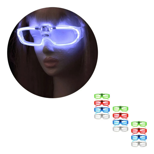 Pack X12 Lentes Audioritmicos Anteojos Luminosos Fiesta Rr40 - Image 1