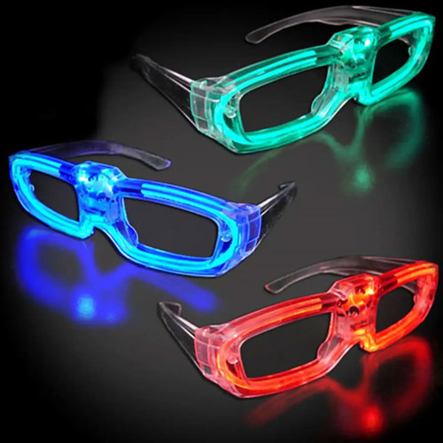 Pack X12 Lentes Audioritmicos Anteojos Luminosos Fiesta Rr40 - Image 2