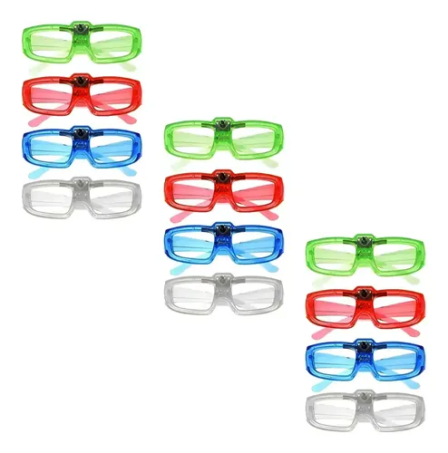 Pack X12 Lentes Audioritmicos Anteojos Luminosos Fiesta Rr40 - Image 4