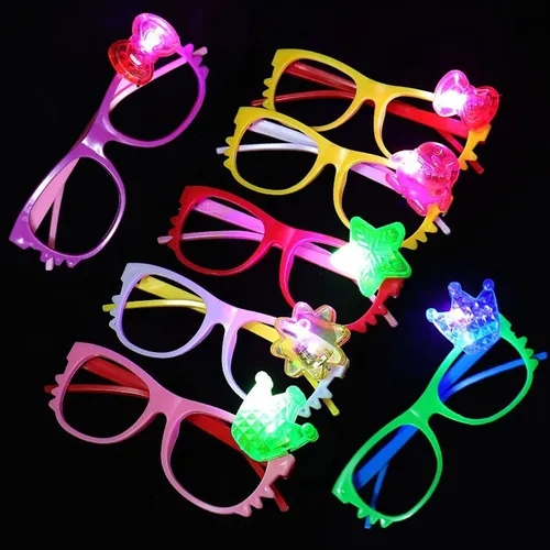 Pack X12 lentes luminosos para cotillón y fiesta Yjo373 - Image 3