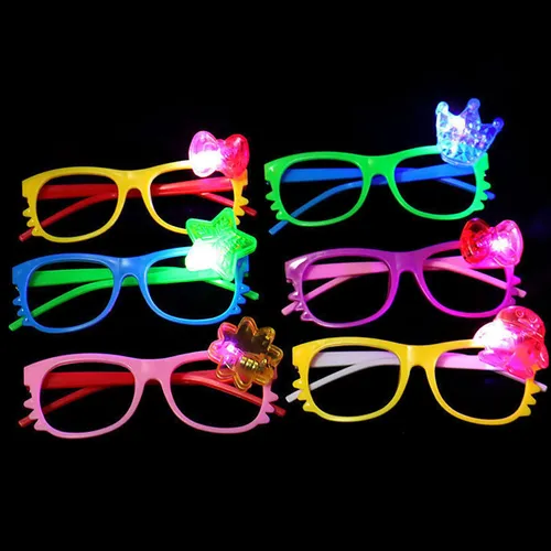 Pack X12 lentes luminosos para cotillón y fiesta Yjo373 - Image 4