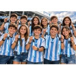 Pack X12 llaveros de Argentina con cinta colgante 1859 - Imagen 2