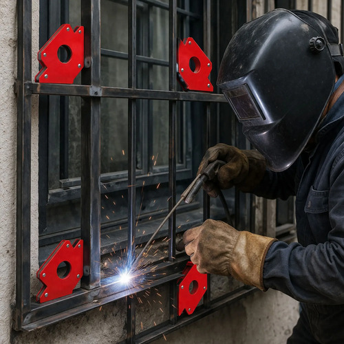 Pack X4 Soportes Magnético Flecha 4 Pulgadas Soldadura S1035 - Image 9