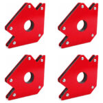 Pack X4 Soportes Magnético Flecha 4 Pulgadas Soldadura S1035