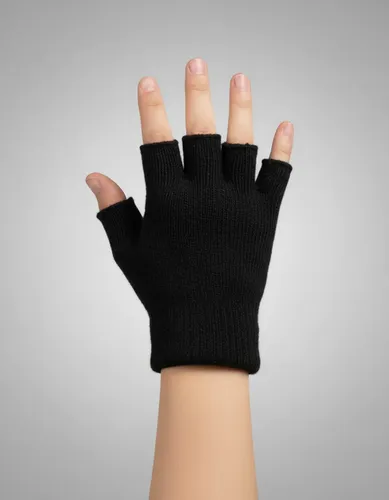 Pack X5 guantes cortos medio dedo ideal para invierno Gl00149 - Image 6