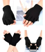 Pack X5 guantes cortos medio dedo ideal para invierno Gl00149 - Image 3