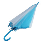 Pack X6 Paraguas Argentina 90 Cm. Mango Curvo 1586 Celeste Y Blanco - Image 4