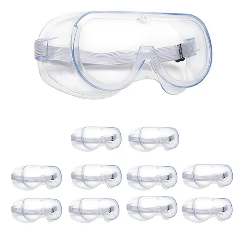 Pack X 10 gafas de seguridad transparentes - Image 2