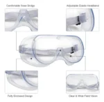 Pack X 10 gafas de seguridad transparentes - Image 4