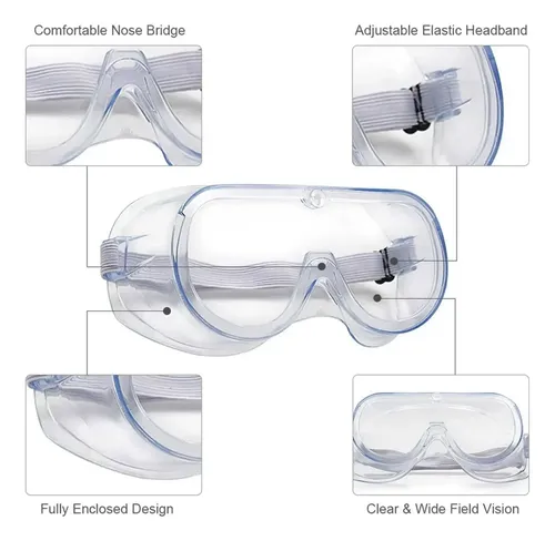 Pack X 10 gafas de seguridad transparentes - Image 4