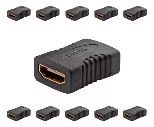 Pack x10 fichas adaptadores hembra hdmi - Image 1