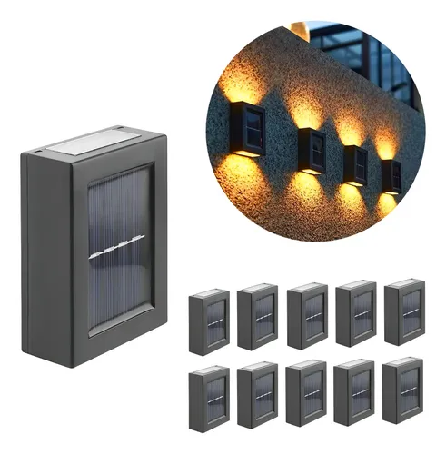 Pack X 10 reflector solar luz LED A1013 - Imagen 1