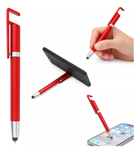 Pack X 10 Lapicera Tactil 3 En 1 Con Ranura Soporte Celular - Image 13