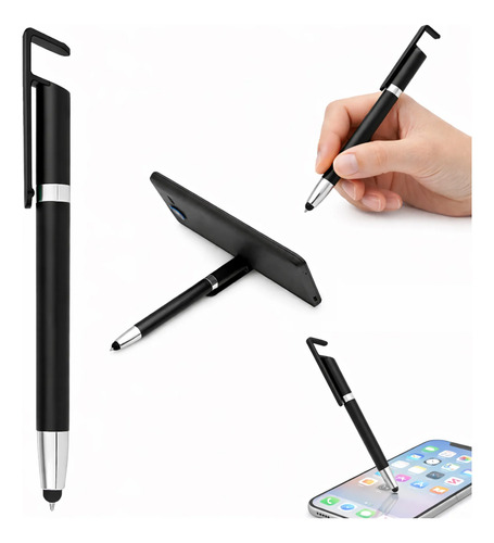 Pack X 10 Lapicera Tactil 3 En 1 Con Ranura Soporte Celular - Image 14